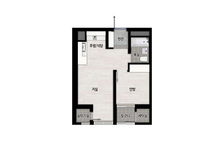구리역 롯데캐슬 시그니처 전용 34 평면도